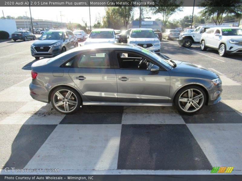  2020 A3 2.0 S Line Premium Plus quattro Monsoon Gray Metallic