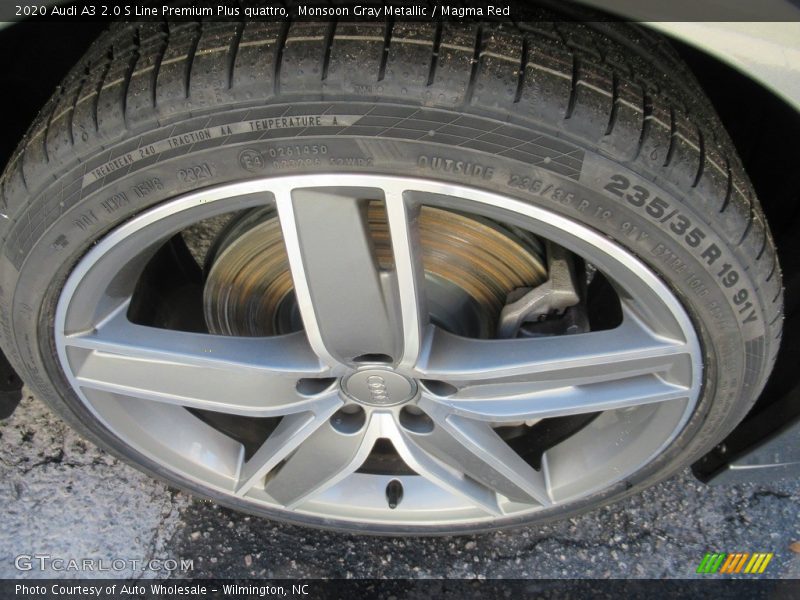  2020 A3 2.0 S Line Premium Plus quattro Wheel