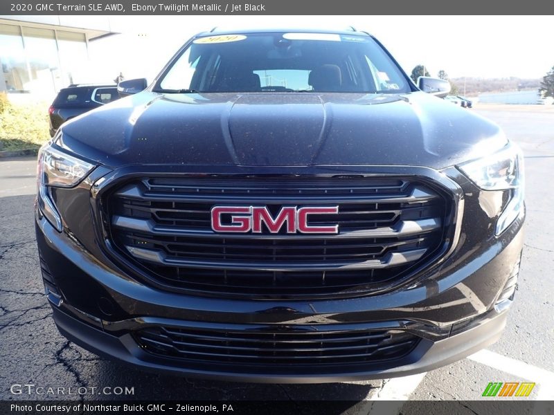 Ebony Twilight Metallic / Jet Black 2020 GMC Terrain SLE AWD