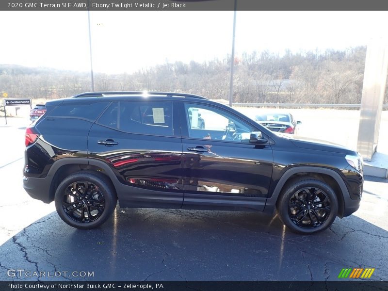 Ebony Twilight Metallic / Jet Black 2020 GMC Terrain SLE AWD