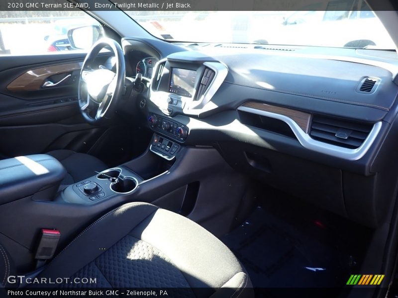 Ebony Twilight Metallic / Jet Black 2020 GMC Terrain SLE AWD
