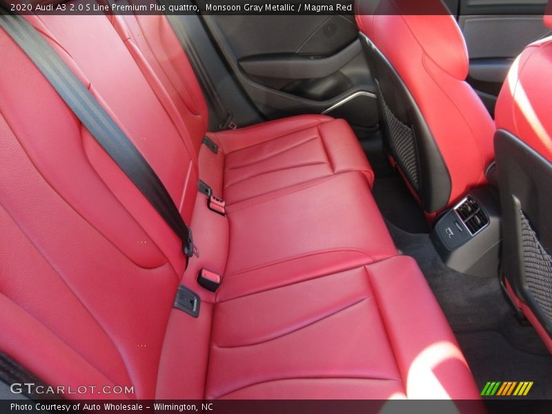 Rear Seat of 2020 A3 2.0 S Line Premium Plus quattro
