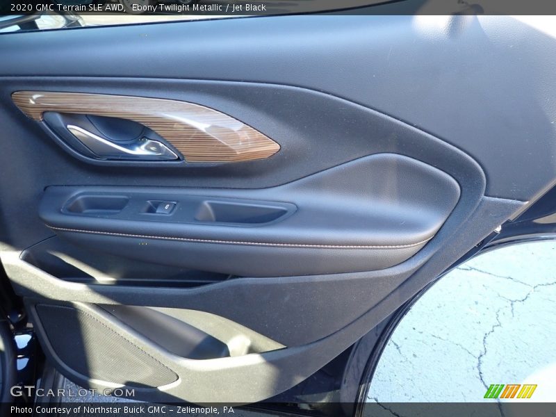 Ebony Twilight Metallic / Jet Black 2020 GMC Terrain SLE AWD