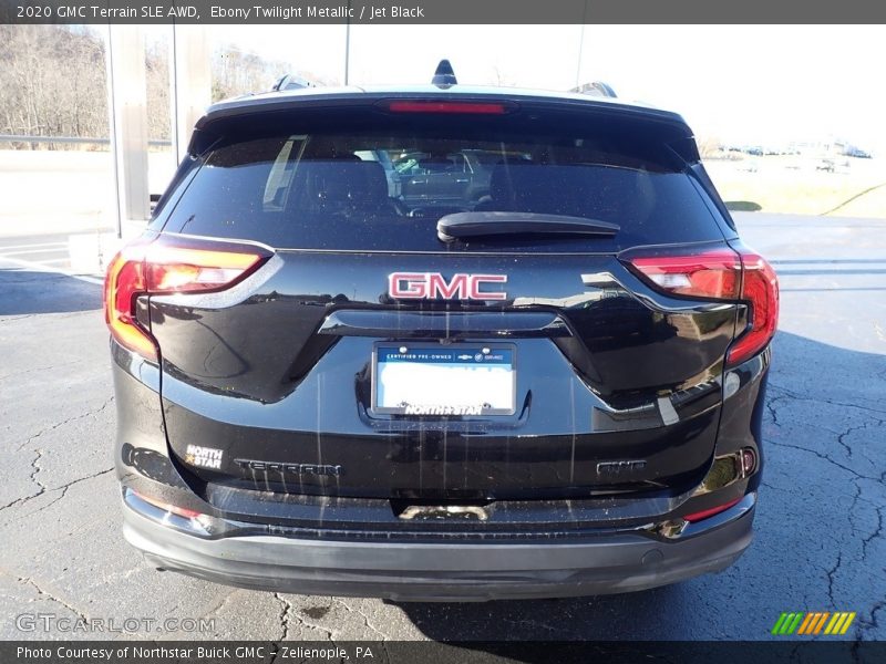 Ebony Twilight Metallic / Jet Black 2020 GMC Terrain SLE AWD