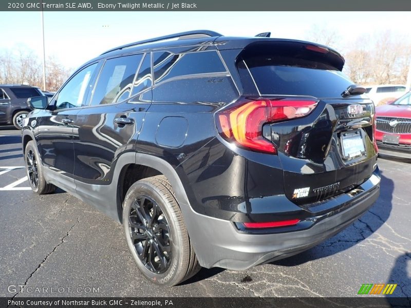 Ebony Twilight Metallic / Jet Black 2020 GMC Terrain SLE AWD