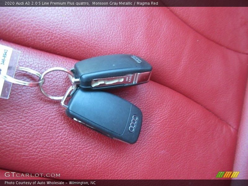 Keys of 2020 A3 2.0 S Line Premium Plus quattro