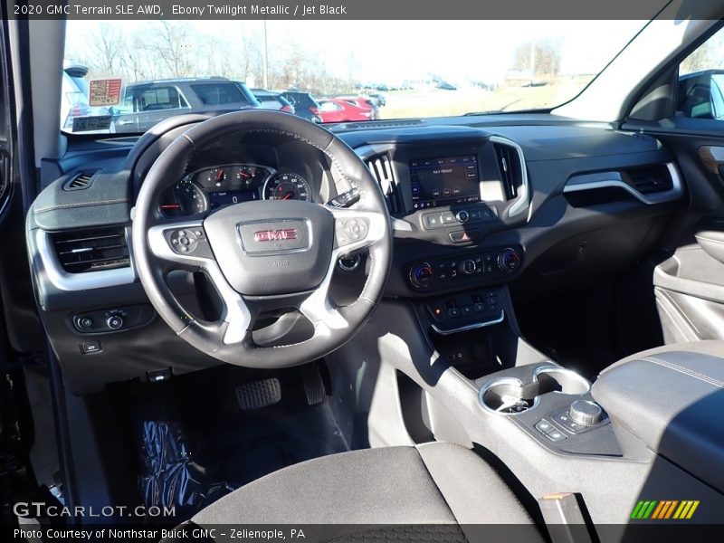 Ebony Twilight Metallic / Jet Black 2020 GMC Terrain SLE AWD