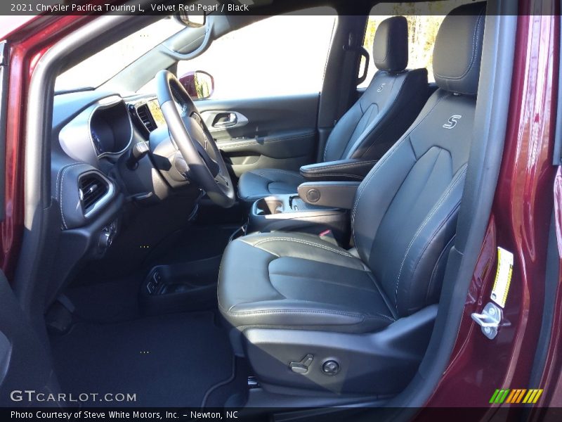 Velvet Red Pearl / Black 2021 Chrysler Pacifica Touring L