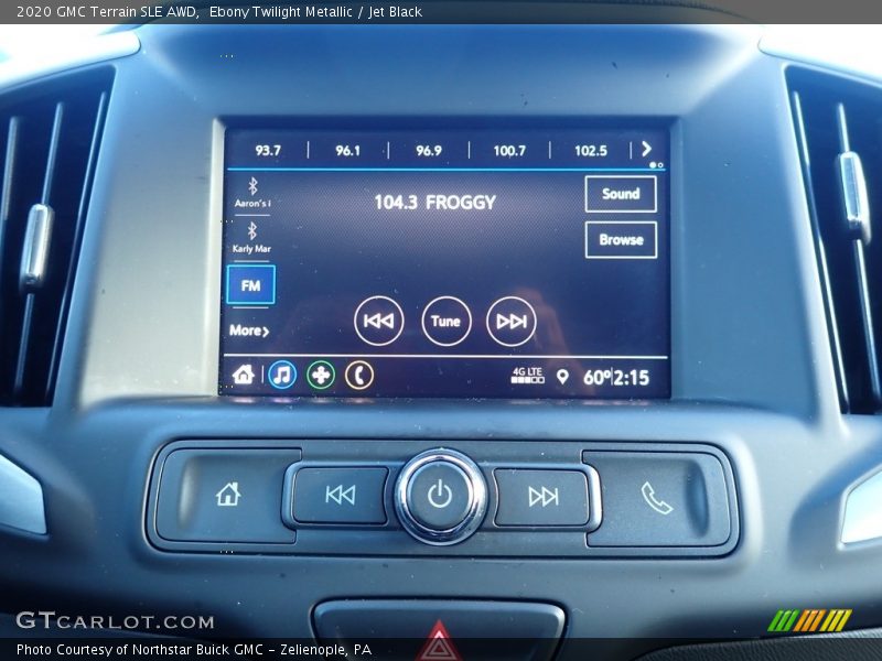 Ebony Twilight Metallic / Jet Black 2020 GMC Terrain SLE AWD