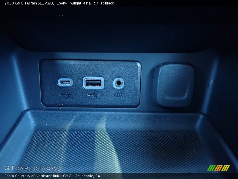 Ebony Twilight Metallic / Jet Black 2020 GMC Terrain SLE AWD