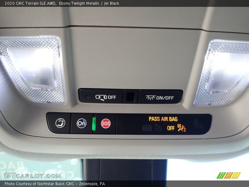 Ebony Twilight Metallic / Jet Black 2020 GMC Terrain SLE AWD