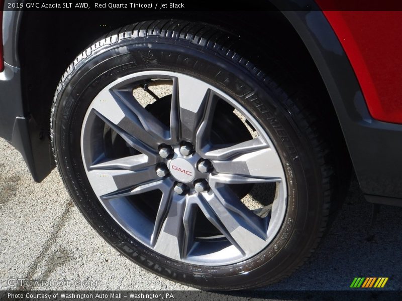 Red Quartz Tintcoat / Jet Black 2019 GMC Acadia SLT AWD