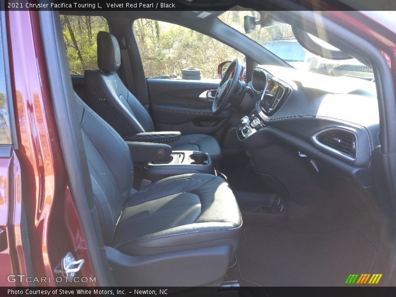 Velvet Red Pearl / Black 2021 Chrysler Pacifica Touring L