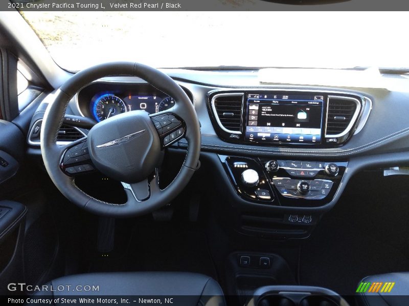Velvet Red Pearl / Black 2021 Chrysler Pacifica Touring L
