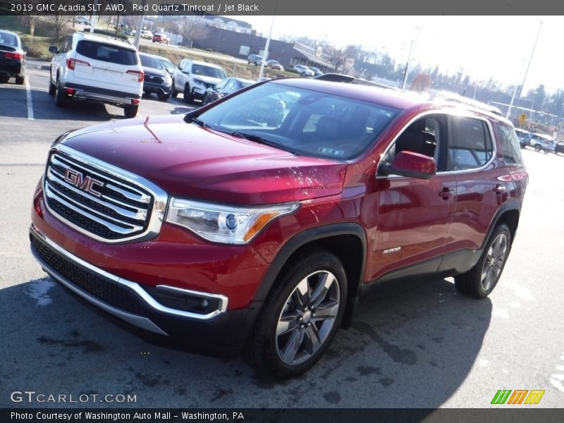 Red Quartz Tintcoat / Jet Black 2019 GMC Acadia SLT AWD