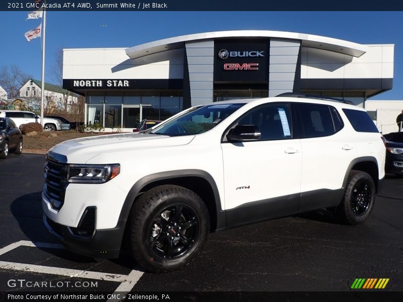 Summit White / Jet Black 2021 GMC Acadia AT4 AWD