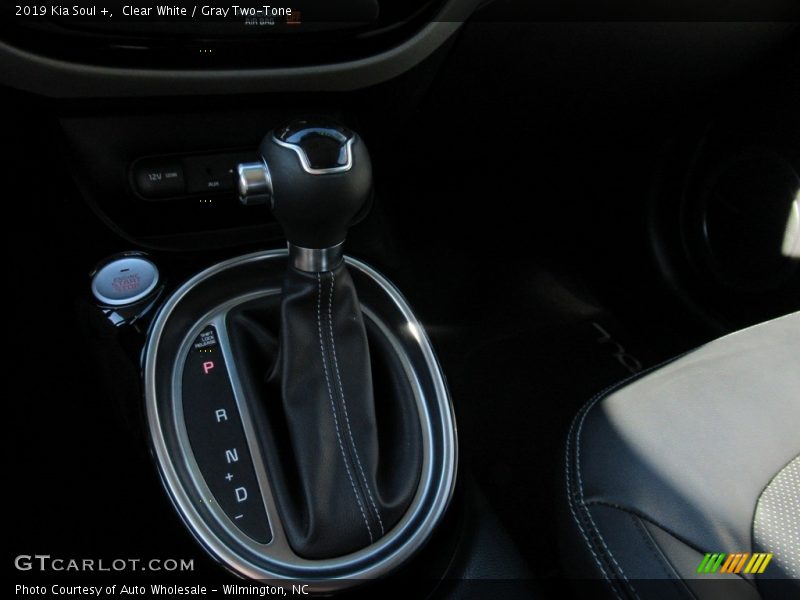 Clear White / Gray Two-Tone 2019 Kia Soul +