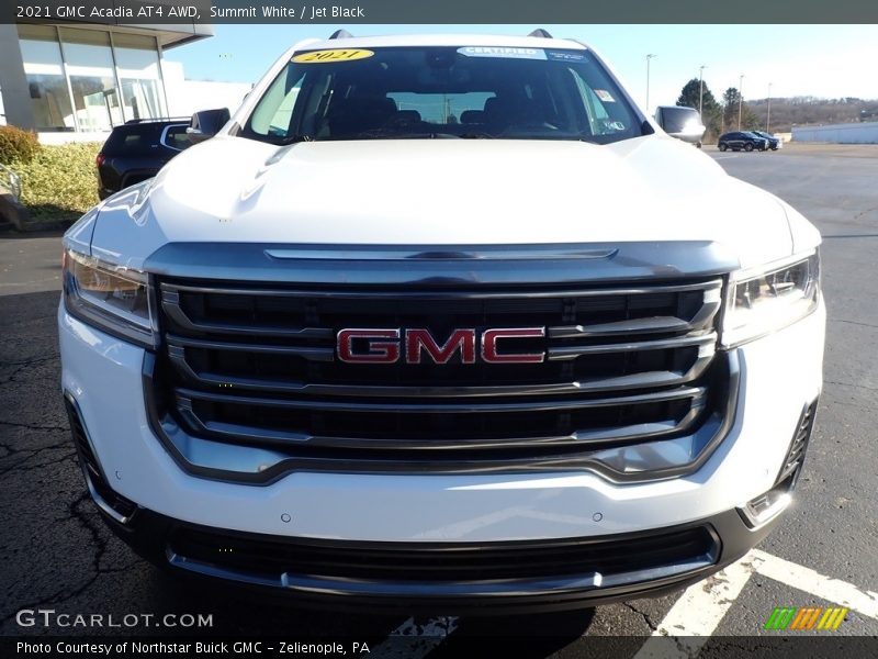 Summit White / Jet Black 2021 GMC Acadia AT4 AWD