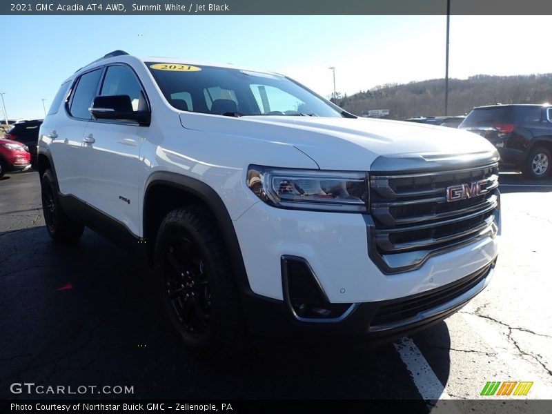 Summit White / Jet Black 2021 GMC Acadia AT4 AWD