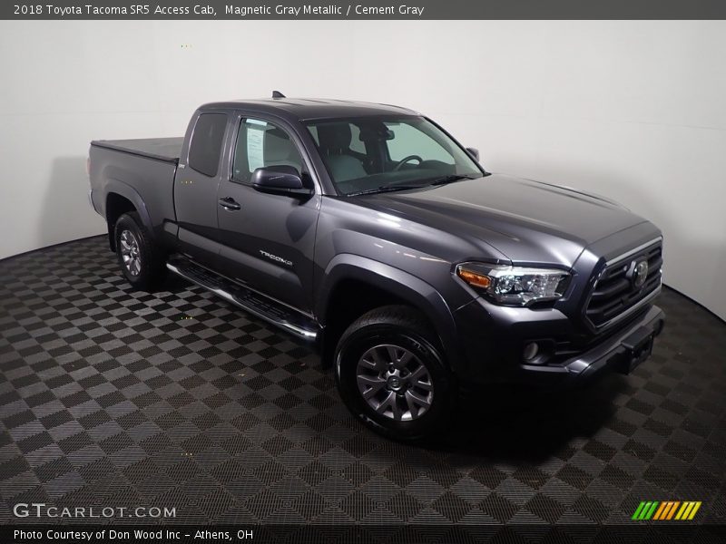 Magnetic Gray Metallic / Cement Gray 2018 Toyota Tacoma SR5 Access Cab