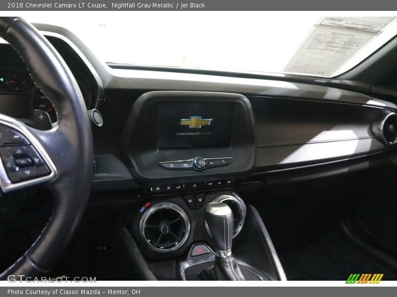 Nightfall Gray Metallic / Jet Black 2018 Chevrolet Camaro LT Coupe