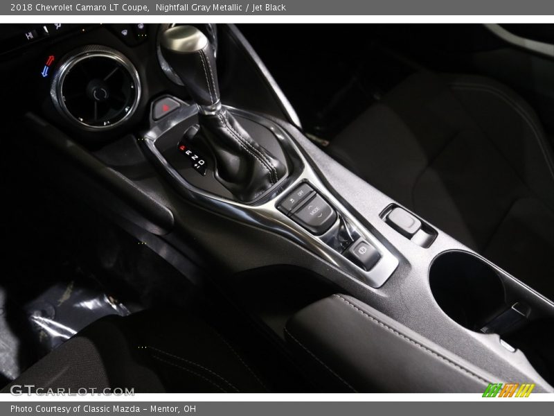 Nightfall Gray Metallic / Jet Black 2018 Chevrolet Camaro LT Coupe