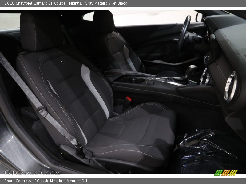 Nightfall Gray Metallic / Jet Black 2018 Chevrolet Camaro LT Coupe