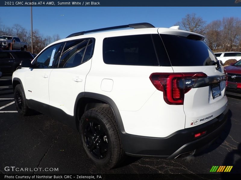 Summit White / Jet Black 2021 GMC Acadia AT4 AWD