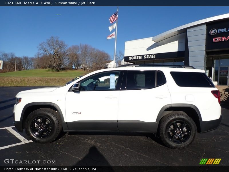 Summit White / Jet Black 2021 GMC Acadia AT4 AWD