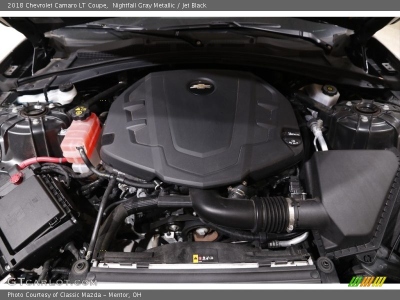 Nightfall Gray Metallic / Jet Black 2018 Chevrolet Camaro LT Coupe