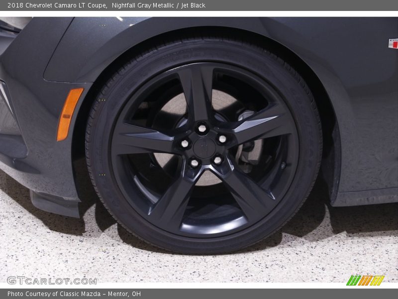 Nightfall Gray Metallic / Jet Black 2018 Chevrolet Camaro LT Coupe