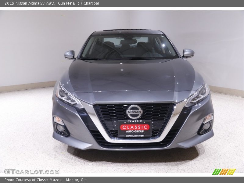 Gun Metallic / Charcoal 2019 Nissan Altima SV AWD