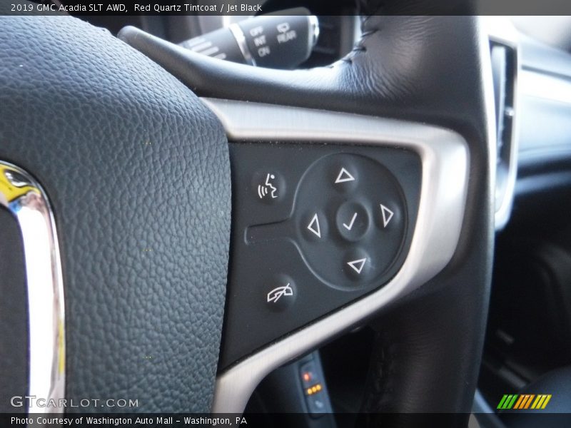 Red Quartz Tintcoat / Jet Black 2019 GMC Acadia SLT AWD