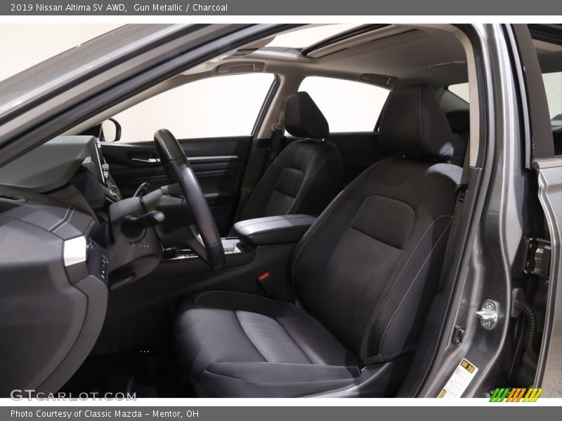 Gun Metallic / Charcoal 2019 Nissan Altima SV AWD