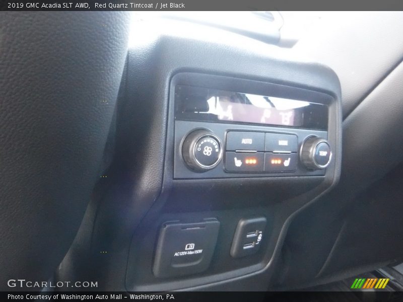 Red Quartz Tintcoat / Jet Black 2019 GMC Acadia SLT AWD