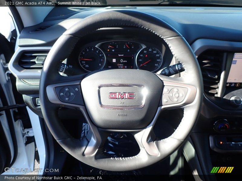 Summit White / Jet Black 2021 GMC Acadia AT4 AWD
