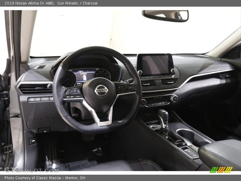 Gun Metallic / Charcoal 2019 Nissan Altima SV AWD