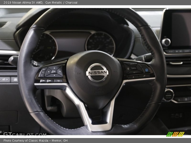 Gun Metallic / Charcoal 2019 Nissan Altima SV AWD