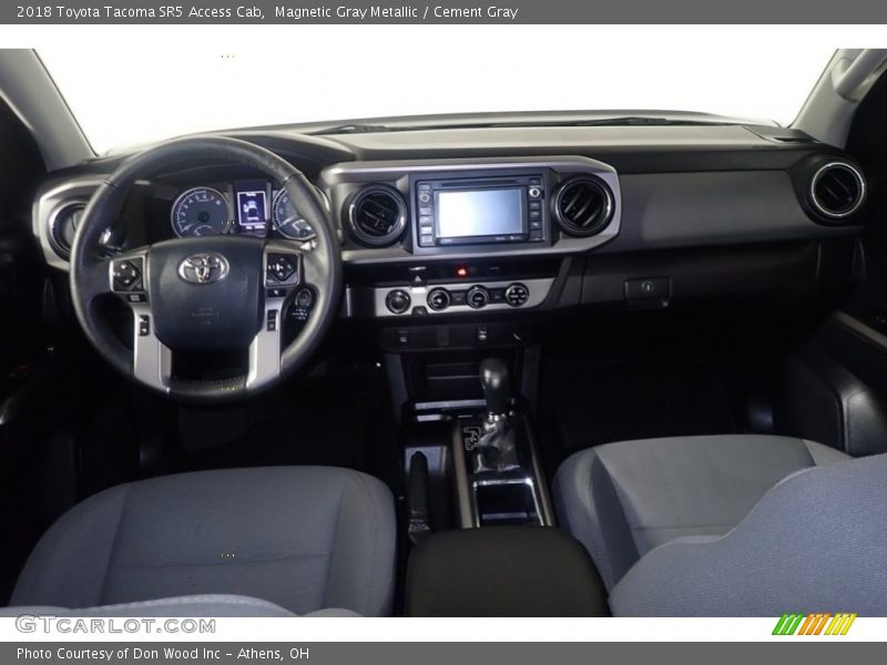 Magnetic Gray Metallic / Cement Gray 2018 Toyota Tacoma SR5 Access Cab