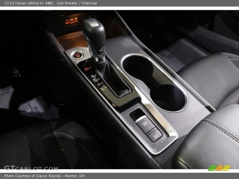 Gun Metallic / Charcoal 2019 Nissan Altima SV AWD
