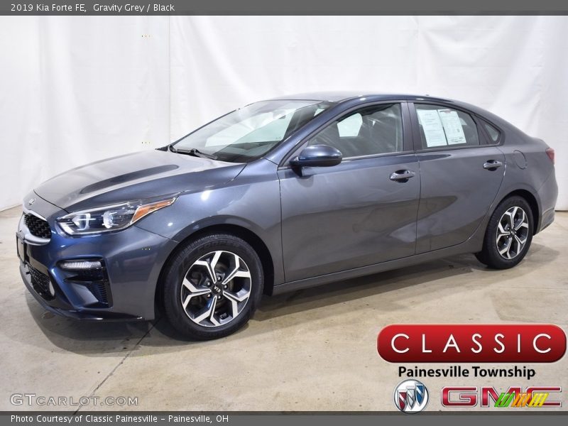 Gravity Grey / Black 2019 Kia Forte FE