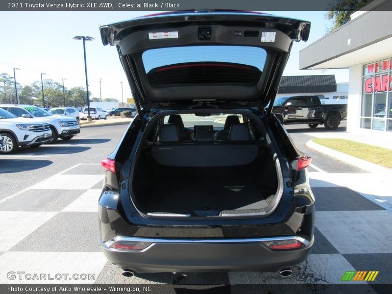 Celestial Black / Black 2021 Toyota Venza Hybrid XLE AWD