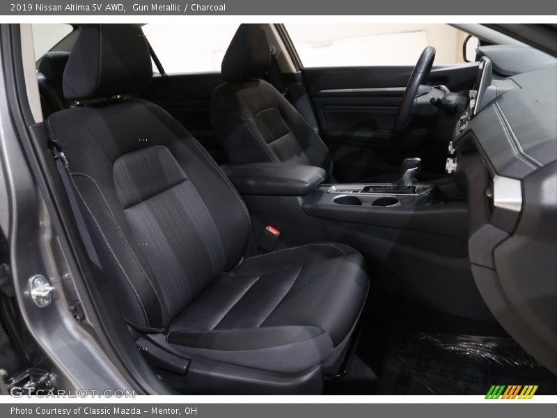 Gun Metallic / Charcoal 2019 Nissan Altima SV AWD