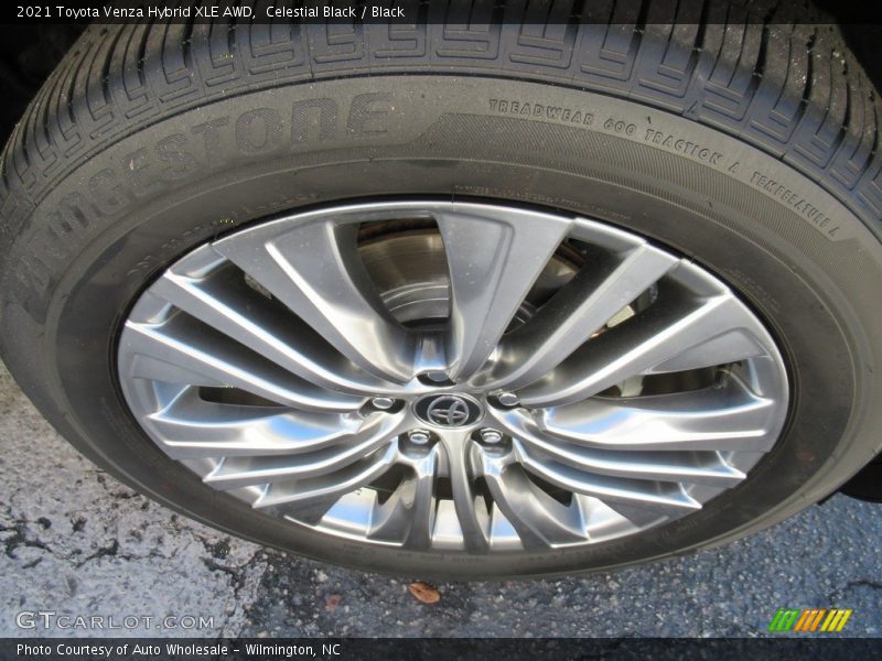 Celestial Black / Black 2021 Toyota Venza Hybrid XLE AWD