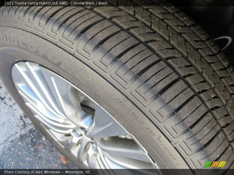 Celestial Black / Black 2021 Toyota Venza Hybrid XLE AWD