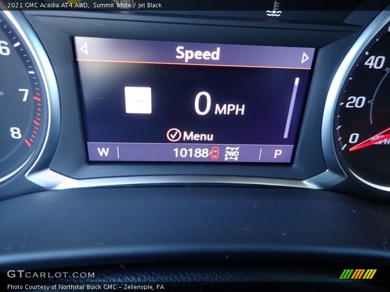Summit White / Jet Black 2021 GMC Acadia AT4 AWD