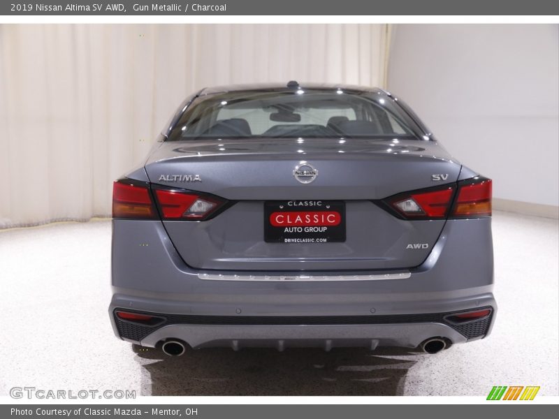 Gun Metallic / Charcoal 2019 Nissan Altima SV AWD