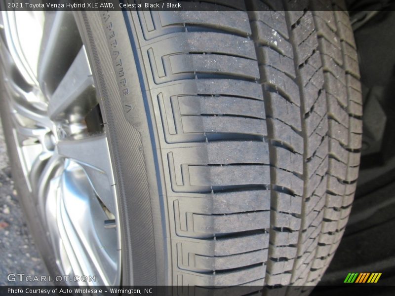 Celestial Black / Black 2021 Toyota Venza Hybrid XLE AWD