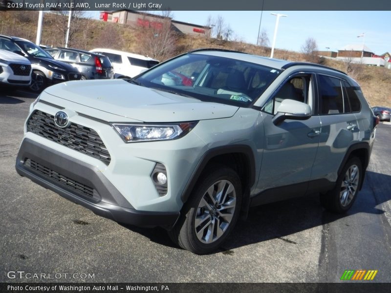 Lunar Rock / Light Gray 2019 Toyota RAV4 XLE AWD