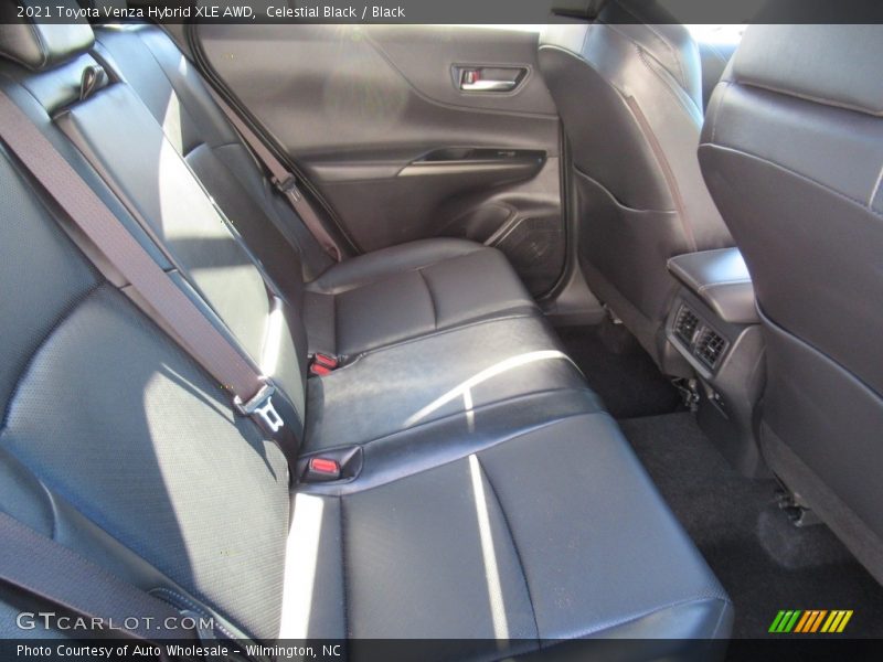 Celestial Black / Black 2021 Toyota Venza Hybrid XLE AWD